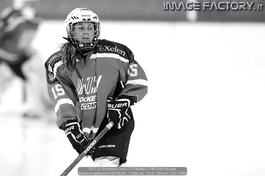 2017-11-29 Hockey Como U17-Valpellice 2166 Greta Niccolai